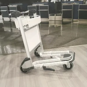 Aluminum Material Hotel Airport Airline Luggage Trolley Cart