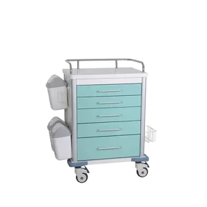 Aluminum Medical Trolley with Modern Design for Hospital and Laboratory Use