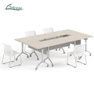 Aluminum Office Desk Supplies MFC Conference Training Table Design Meeting Room Training Desk