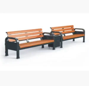 Aluminum Weather Resistant Stadium Seating Bench with Canopy Outdoor Court Rest Chair
