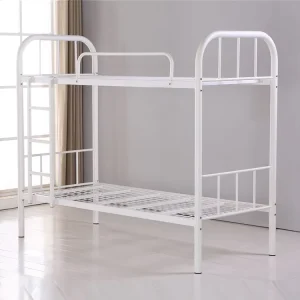 America Style Twin Twin Double Decker Metal Frame Dormitory Beds Bunk Bed