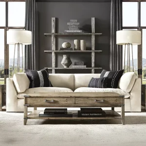 American RH Style Modern Wood Frame Sponge Filled Fabric Sofa Set 2 Cushion Chesterfield Luxury Curved Living Room