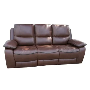 American Style Leather Recliner Three Seat Sofa Chair Cinema Movie Seating Reclining Sofa Chair for Living Room Apartment Office