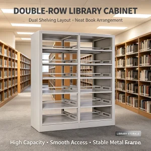 Anti Rust Book Shelf Metal Steel Book Shelf Full Steel Shelf for Humid Basement Long Term Book Storage