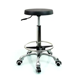 Anti static Height adjustable Swivel Metal Chair with Modern Minimalist Design for Laboratory and School Use