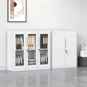 Anti tipping Stable Design Multi layer Steel Storage Cabinet Durable Metal Locker Office Bedroom Small Organizer Cabinet