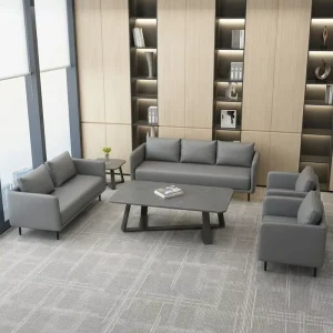 Apartment Project Furniture Office Reception Furnitures Sofa Luxury Modern Modular Office Sofa Design