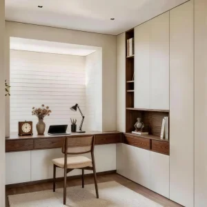 Architectural Display Unique Chinese Style Eco Friendly Space Saving Home Library Storage Cabinets Corner Bookcases Apartment