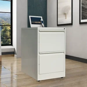 Archivero Modern 4 Drawer Office Furniture Legal Size Metal File Cabinet with 4 ABS Drawers Steel Filing Cabinet for Storage