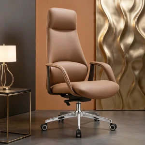 Artificial Leather Executive Boss Chair High Back Ergonomic Office Chair for CEO Manager Office