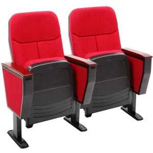 Auditorium Chair Folding Writing Board Factory Reported Cinema Row Chair for Classroom School Conference Hall Theater Furniture