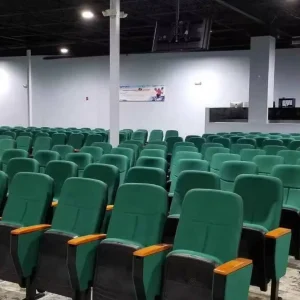 Auditorium Chair Theater Seating in Concert Hall Church Armchair