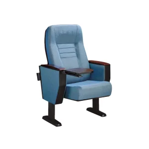 Auditorium Seating with Writing Pad Chair Wooden Auditorium Factory