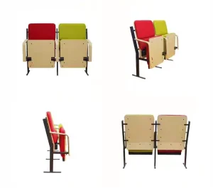 Auditorium and Cinema Chairs Modern Design Fabric School Hotel Hospital Use Theater Seating