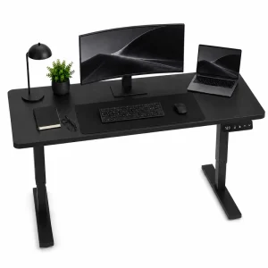 Automatic Electric Ergonomic Wooden Metal Hospital Office Adjustable Height Desk with Modern Design