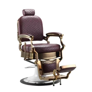 BEIMENG Furniture Barber Chair New Style Beauty Salon Hydraulic Black Leather Duty Hair Heavy Packing