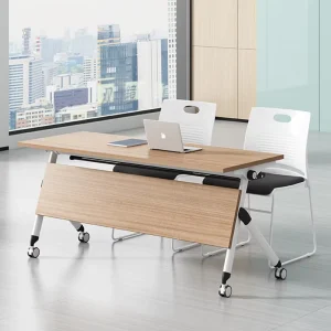 BGZ 001X Folding Conference Table Simple and Modern Can Be Combined Moved Spliced Training Long Table