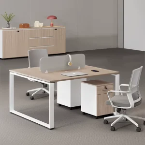 BGZ-010X Simplified Staff Desk Current Staff Workstation Computer Desk Work Desk Screen Office Desk and Chair Combination