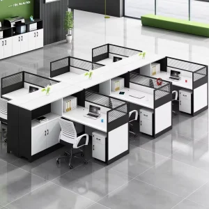 BGZ 10 Modern Office Furniture Office Tables and Chairs Set Work Table Staff Desk Staff Table Made in China L Shaped Office Desk