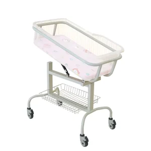 Baby Cot Hospital Baby Crib Portable New Born Baby Crib Bed Hospital Nursing Children Trolley