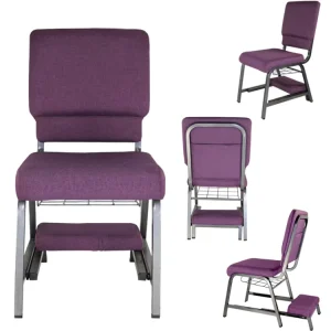 Banquet Wedding Hotel Church Auditorium Stackable Metal Modern Portable Chairs for Living Room Home Office