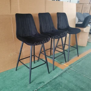 Bar Chair Furniture Kitchen Stools High Bar Chair Luxury Modern Safety Classic Leather Stools Chair Bar
