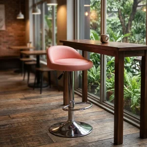 Bar Chair Lifting Swivel Steady Modern Design Metal Frame Home Bar Restaurant Commercial Use High Stool Bar Stools for Kitchen