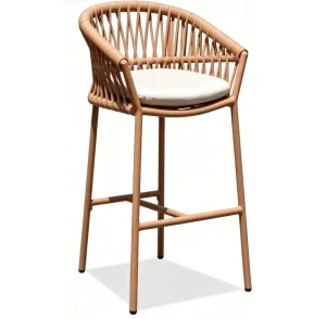 Bar Chair Modern Design Water Resistant Durable for Hotel Use