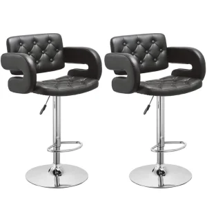 Bar Chair Swivel Nordic Rustic Classic High Kitchen Counter Stool Modern Wooden Fabric Leather PU Bar Chair