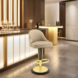 Bar Chairs Popular Manufacture Custom Made Factory Price Modern Luxury Stainless Steel Frame Stools Bar Chairs