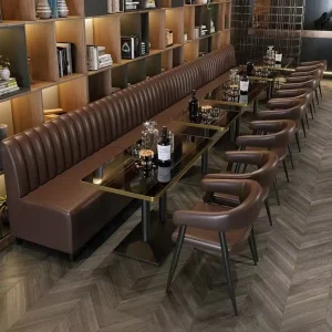 Bar Club Furniture Set Nightclub Lounge Vip Couches Ktv Sofa Custom bar Home Corner U L Shaped Restaurant Booths Seating Canada