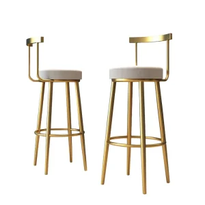Bar Commercial Used Design Leather Checkered Bar Chair Modern Nordic Chairs Bar Stools