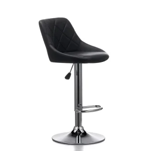 Bar Counter Chairs Adjustable Backrests Modern Minimalist Swivel High Stools for Home Bar Living Room Hotel Dining Durable Metal