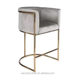 Bar Counter Furniture Gold Throne High Barstool Chairs Modern Bar Stool Chairs