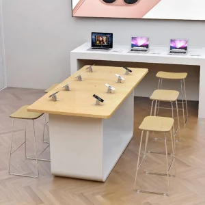 Bar Stool Bar Chair Commercial Use Cafes Mobile Phone Stores Cash Desks Showrooms Nordic Minimalist Style High Stool Metal Frame