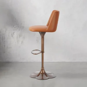 Bar Stool Light Luxury Home Designer Style High foot Lifting Rotating Backrest Chair Bar Furniture HD 7670