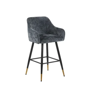 Bar Stools Modern Minimalist Bar Stool Modern High Chair Metal Frame Bar Chair with Armrest