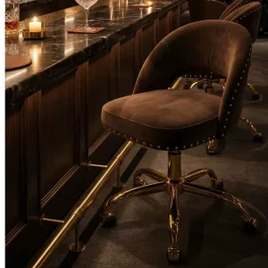 Bar Stools With Backrest Commercial Restaurant Hotel Kitchen Counter Stools Factory OEM ODM Bar Furniture