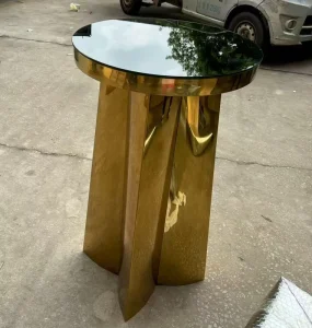 Bar Table Cocktail Furniture Wedding Supplies Gold Stainless Steel