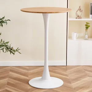 Bar Table and Chair Stool Set Industrial Wood Modern Antique Metal Home Kitchen High Indoor Restaurant Set Furniture Bar Tables