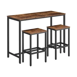 Bar Tables Night Club Modern High Quality Wood Bar Table and Bar Stools Chairs for Home Office