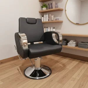 Barber Chair Ergonomic Design Fashionable Salon Barber Equipment for Technicians