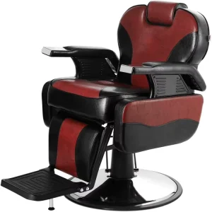 Barber Chair for Hair Salon High Rebound Rotary Multi-functional Hair Cutting Chair