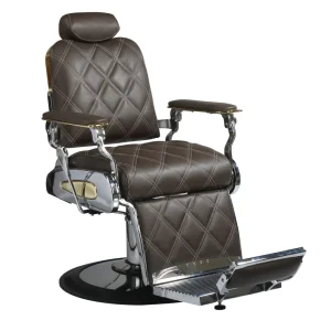 Barber Chair for Sale Heavy Hydraulic Salon Barber Chair Golden Hot Selling Antique Barber Chairs Gold Leather Wooden Packing