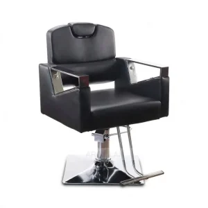 Barber Shop Furniture Black Gold Hair Styling Chair Modern Hairdressing Barber Chair