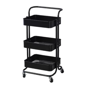 Barber Storage Trolley Beauty Salon Gold Hairdressing Hair Salon Equipment Hair Salon Trolley Cart