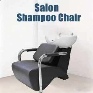 Barbershop Hair Washing Chair Seated Shampoo Bed Professional Salon Shampoo Station
