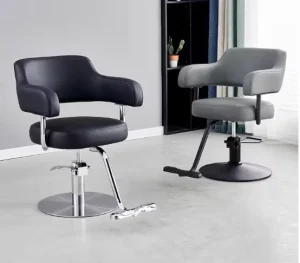 Barbershop Lifting Rotating PU Leather Barber Chair Hair Salon Chair
