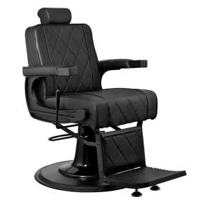 Barbershop Salon Furniture All Black Man Barber Chair for Sale