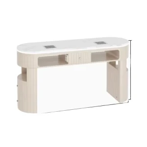 Beauty High Quality Manicure Table and Chair Set Multi function Nail Shop Beauty Shop White Manicure Table